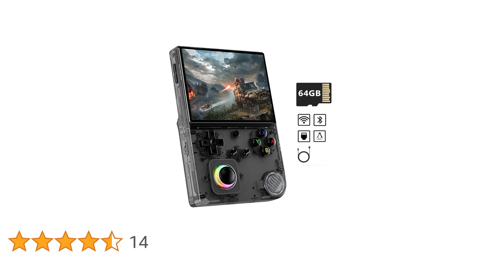 Amazon.co.jp: Anbernic RG40XXV Whatskoハンドヘルド携帯ゲーム